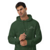 Unisex eco raglan hoodie - Image 5